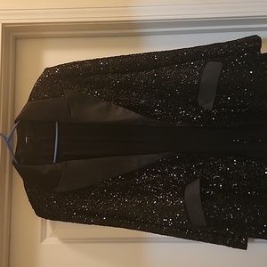 Black Sequined Jacket